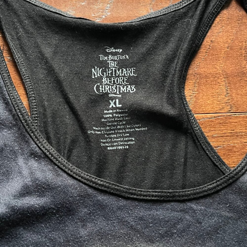 Hot Topic / Disney - The Nightmare Before Christmas Racerback Tank Top - Picture 5 of 7